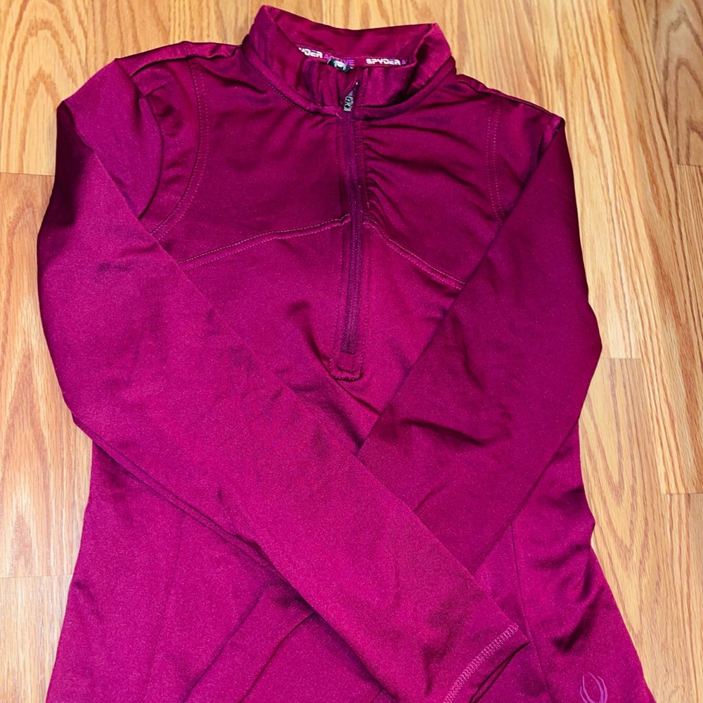 Spyder long sleeve quarter zip